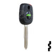 Uncut Cloneable Key | Daihatsu | TPX1DAI-3.P1 Automotive Key JMA USA