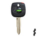 Uncut Cloneable Key | Daihatsu | TPX1DAI-3.P1 Automotive Key JMA USA
