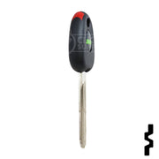 Uncut Cloneable Key | Hyundai | TPX1HY-6D.P1 Automotive Key JMA USA