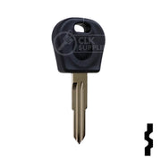 Uncut Cloneable Transponder Key Blank | Daewoo | DW04RT5 Automotive Key Keyline USA