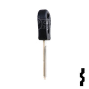 Uncut Cloneable Transponder Key Blank | Daewoo | DW04RT5 Automotive Key Keyline USA