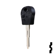 Uncut Cloneable Transponder Key Blank | Daewoo | DW04RT5 Automotive Key Keyline USA