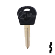 Uncut Cloneable Transponder Key Blank | Daewoo | DW04RT5 Automotive Key Keyline USA