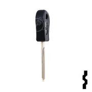 Uncut Cloneable Transponder Key Blank | Daewoo | DW04RT5 Automotive Key Keyline USA