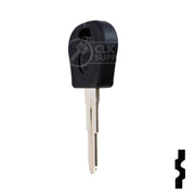 Uncut Cloneable Transponder Key Blank | Daewoo | DW04RT5 Automotive Key Keyline USA