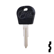 Uncut Cloneable Transponder Key Blank | Daewoo | DW04RT5 Automotive Key Keyline USA