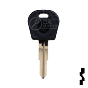Uncut Cloneable Transponder Key Blank | Daewoo | DW05RT5 Automotive Key Keyline USA