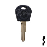 Uncut Cloneable Transponder Key Blank | Daewoo | DW05RT5 Automotive Key Keyline USA
