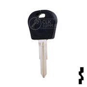 Uncut Cloneable Transponder Key Blank | Daewoo | DW05RT5 Automotive Key Keyline USA