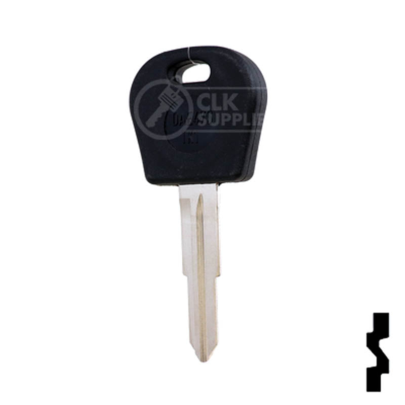 Uncut Cloneable Transponder Key Blank | Daewoo | DW05RT5 Automotive Key Keyline USA
