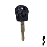 Uncut Cloneable Transponder Key Blank | Daewoo | DW05RT5 Automotive Key Keyline USA