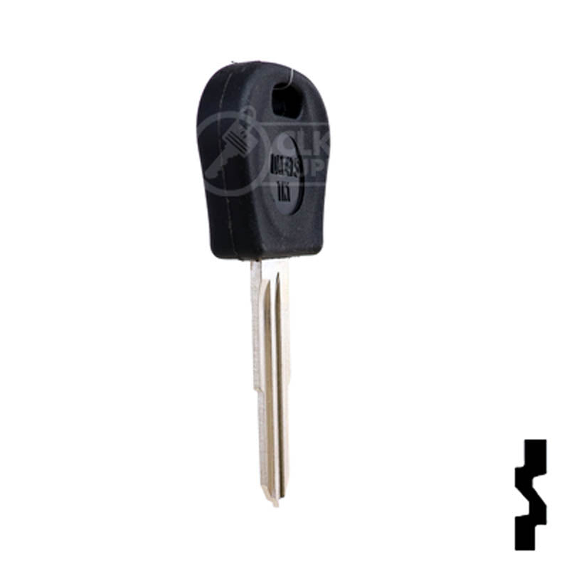 Uncut Cloneable Transponder Key Blank | Daewoo | DW05RT5 Automotive Key Keyline USA