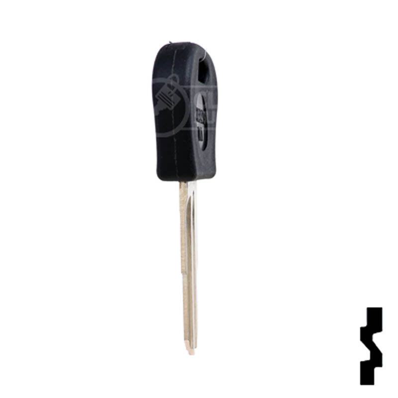 Uncut Cloneable Transponder Key Blank | Daewoo | DW05RT5 Automotive Key Keyline USA