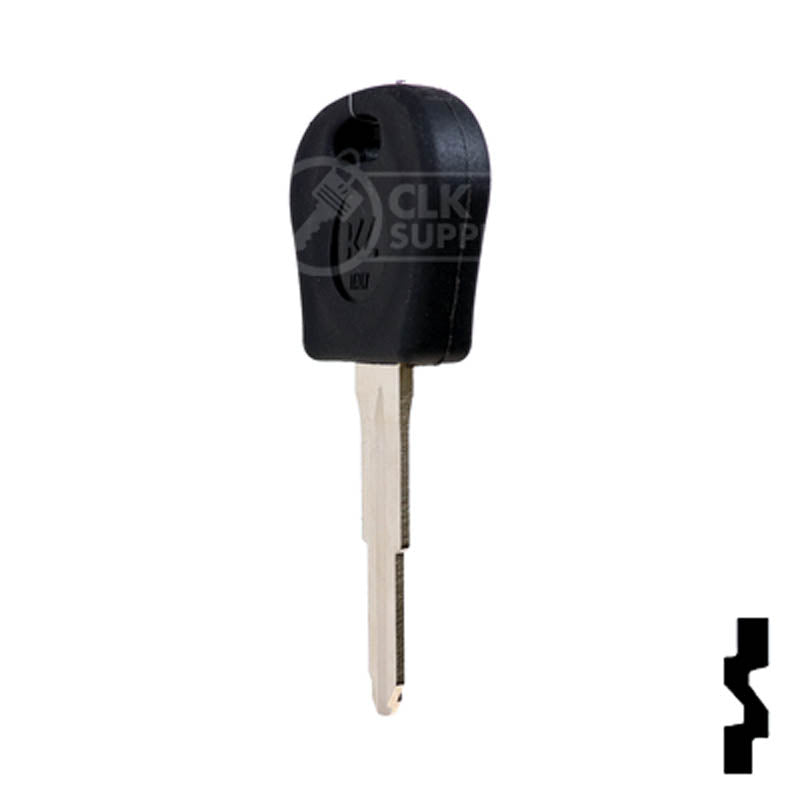 Uncut Cloneable Transponder Key Blank | Daewoo | DW05RT5 Automotive Key Keyline USA