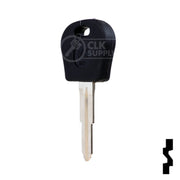 Uncut Cloneable Transponder Key Blank | Daewoo | DW05RT5 Automotive Key Keyline USA