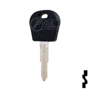 Uncut Cloneable Transponder Key Blank | Daewoo | DW05RT5 Automotive Key Keyline USA