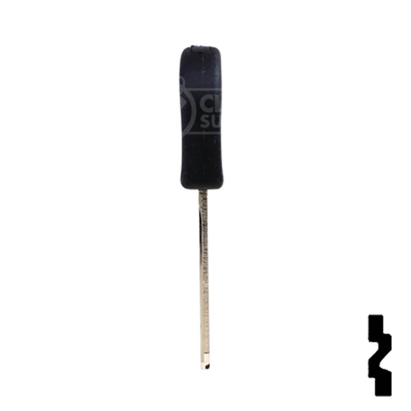 Uncut Cloneable Transponder Key Blank | Daewoo | DW05T5 Automotive Key Keyline USA