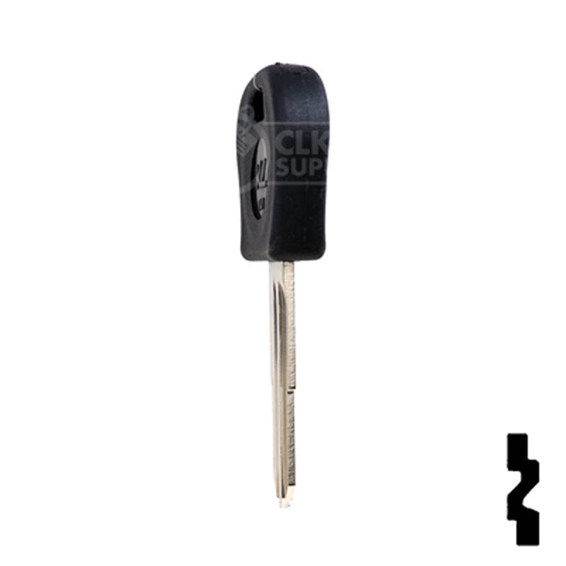 Uncut Cloneable Transponder Key Blank | Daewoo | DW05T5 Automotive Key Keyline USA