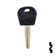 Uncut Cloneable Transponder Key Blank | Daewoo | DW05T5 Automotive Key Keyline USA