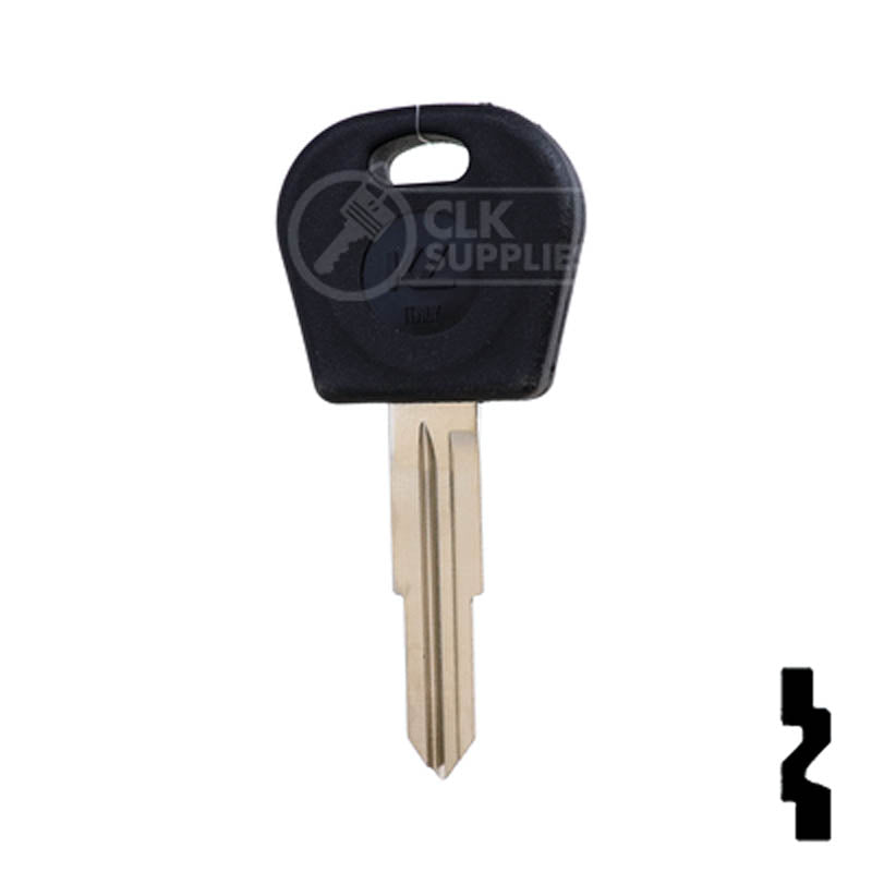 Uncut Cloneable Transponder Key Blank | Daewoo | DW05T5 Automotive Key Keyline USA