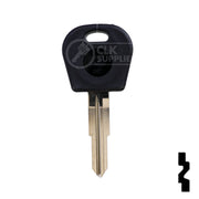 Uncut Cloneable Transponder Key Blank | Daewoo | DW05T5 Automotive Key Keyline USA