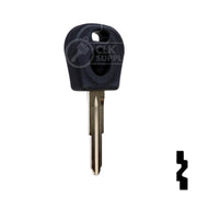 Uncut Cloneable Transponder Key Blank | Daewoo | DW05T5 Automotive Key Keyline USA