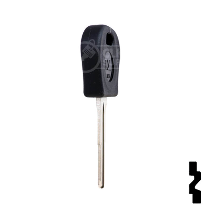 Uncut Cloneable Transponder Key Blank | Daewoo | DW05T5 Automotive Key Keyline USA