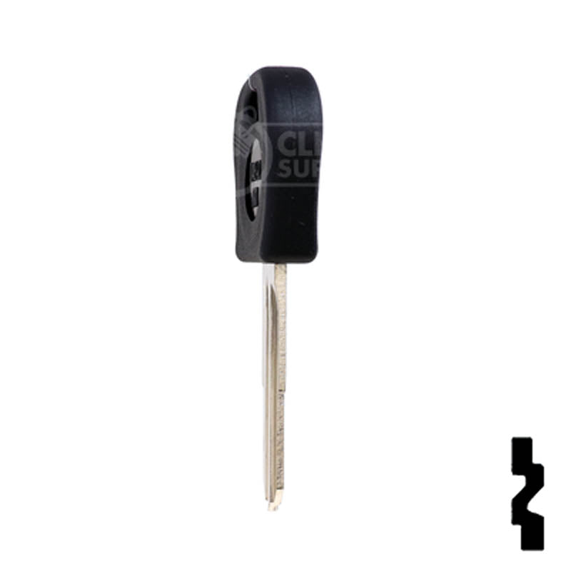 Uncut Cloneable Transponder Key Blank | Daewoo | DW05T5 Automotive Key Keyline USA