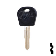 Uncut Cloneable Transponder Key Blank | Daewoo | DW05T5 Automotive Key Keyline USA