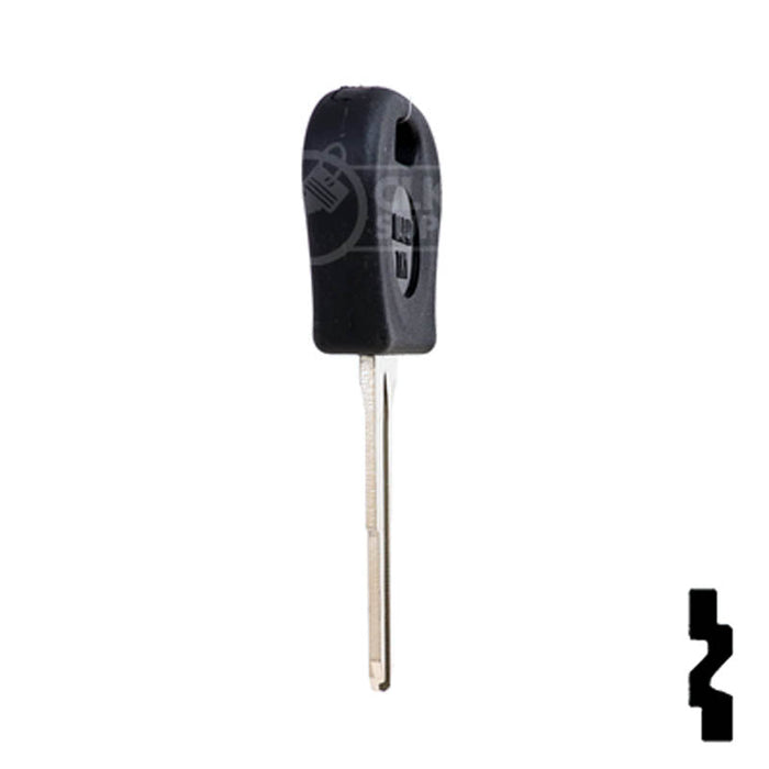 Uncut Cloneable Transponder Key Blank | Daewoo | DW05T5 Automotive Key Keyline USA