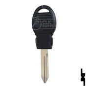 Uncut Emergency Key Blank | Chrysler | Y170PT, 5909874 Automotive Key Strattec