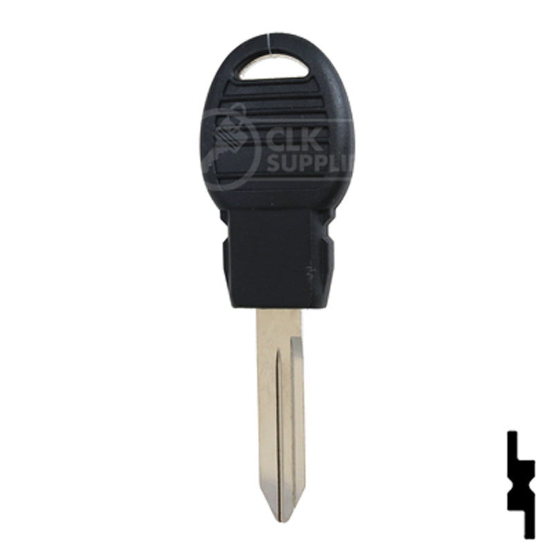 Uncut Emergency Key Blank | Chrysler | Y170PT, 5909874 Automotive Key Strattec