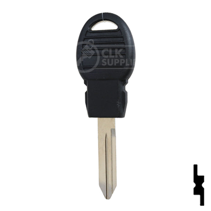 Uncut Emergency Key Blank | Chrysler | Y170PT, 5909874 Automotive Key Strattec