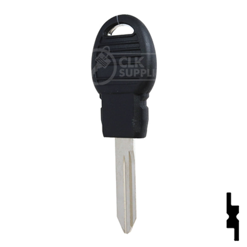 Uncut Emergency Key Blank | Chrysler | Y170PT, 5909874 Automotive Key Strattec