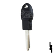 Uncut Emergency Key Blank | Chrysler | Y170PT, 5909874 Automotive Key Strattec