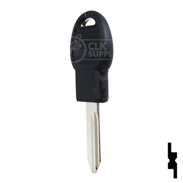 Uncut Emergency Key Blank | Chrysler | Y170PT, 5909874 Automotive Key Strattec