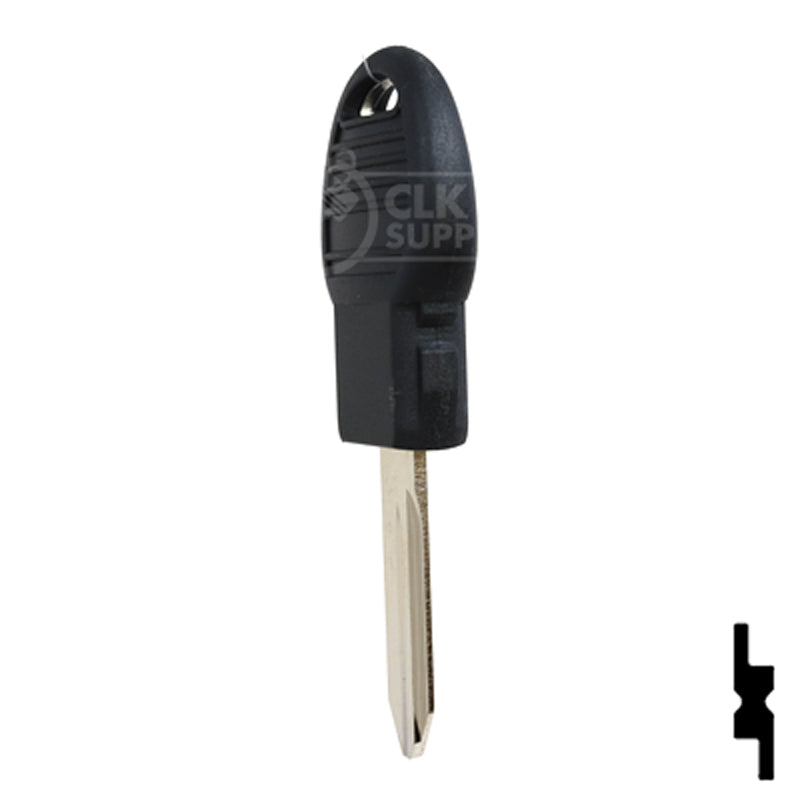 Uncut Emergency Key Blank | Chrysler | Y170PT, 5909874 Automotive Key Strattec