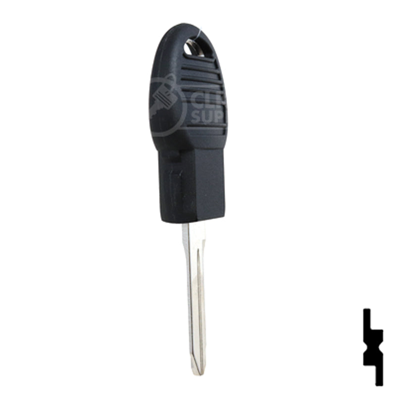 Uncut Emergency Key Blank | Chrysler | Y170PT, 5909874 Automotive Key Strattec