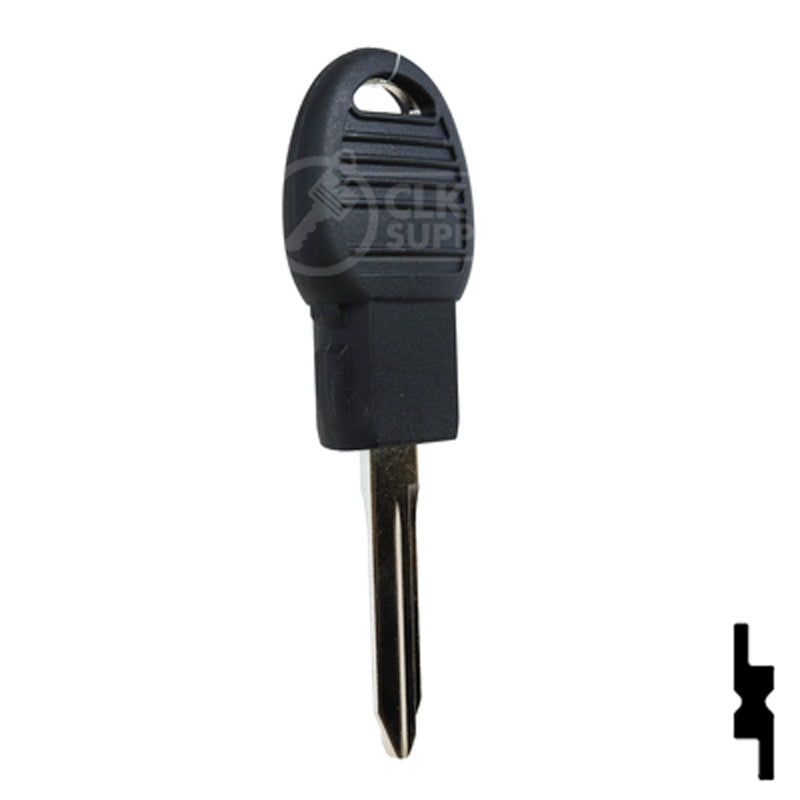 Uncut Emergency Key Blank | Chrysler | Y170PT, 5909874 Automotive Key Strattec