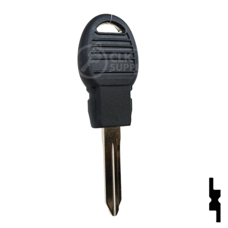 Uncut Emergency Key Blank | Chrysler | Y170PT, 5909874 Automotive Key Strattec