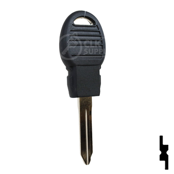 Uncut Emergency Key Blank | Chrysler | Y170PT, 5909874 Automotive Key Strattec