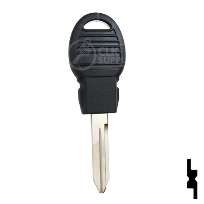 Uncut Emergency Key Blank | Chrysler | Y170PT, 5909874 Automotive Key Strattec