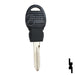 Uncut Emergency Key Blank | Chrysler | Y170PT, 5909874 Automotive Key Strattec