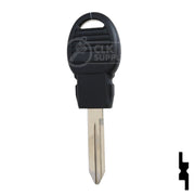 Uncut Emergency Key Blank | Chrysler | Y170PT, 5909874 Automotive Key Strattec
