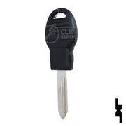 Uncut Emergency Key Blank | Chrysler | Y170PT, 5909874 Automotive Key Strattec