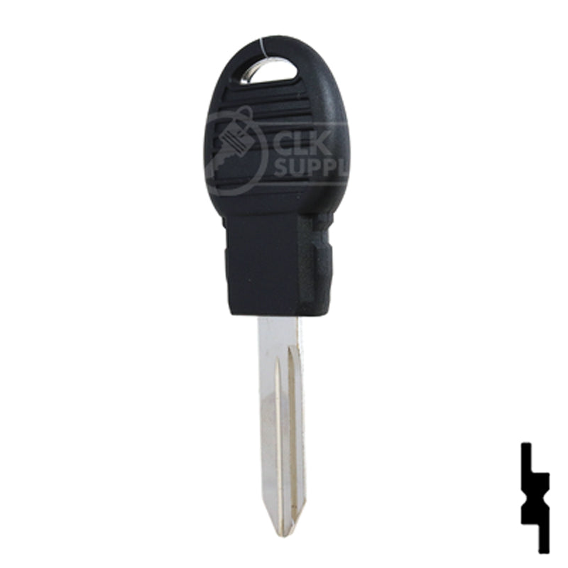 Uncut Emergency Key Blank | Chrysler | Y170PT, 5909874 Automotive Key Strattec