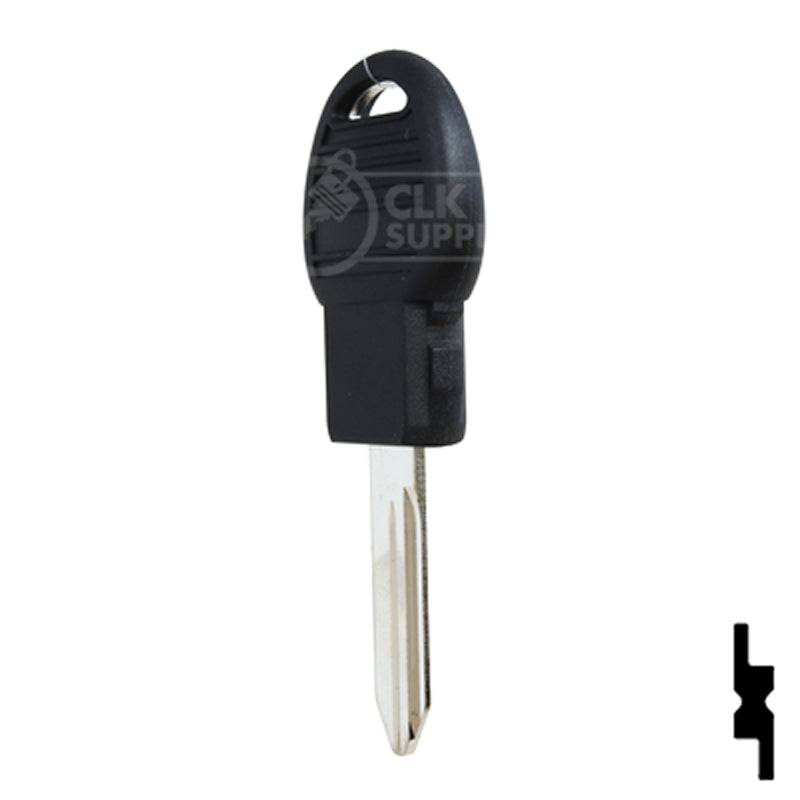 Uncut Emergency Key Blank | Chrysler | Y170PT, 5909874 Automotive Key Strattec