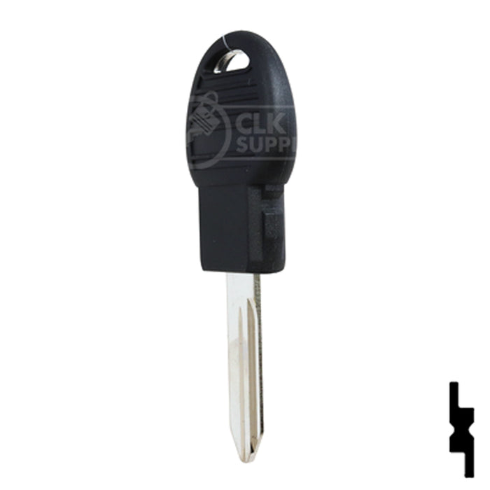Uncut Emergency Key Blank | Chrysler | Y170PT, 5909874 Automotive Key Strattec