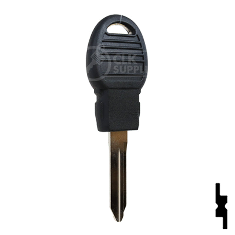 Uncut Emergency Key Blank | Chrysler | Y170PT, 5909874 Automotive Key Strattec