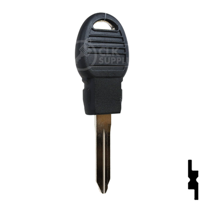 Uncut Emergency Key Blank | Chrysler | Y170PT, 5909874 Automotive Key Strattec